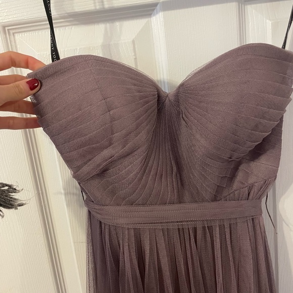 Jenny Yoo Lilac Tulle Annabelle Convertible Dress - Picture 2 of 10